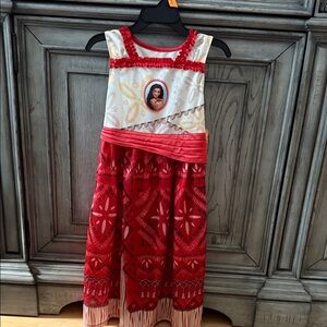 Kids Red Princess Nightgown Size 4T!